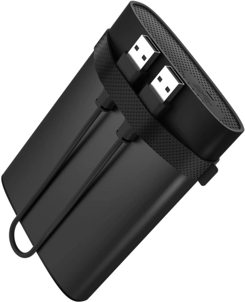 Жесткий диск Silicon Power USB3.0 4TB SP040TBPHD85BS3K A85B Armor 1.8" черный