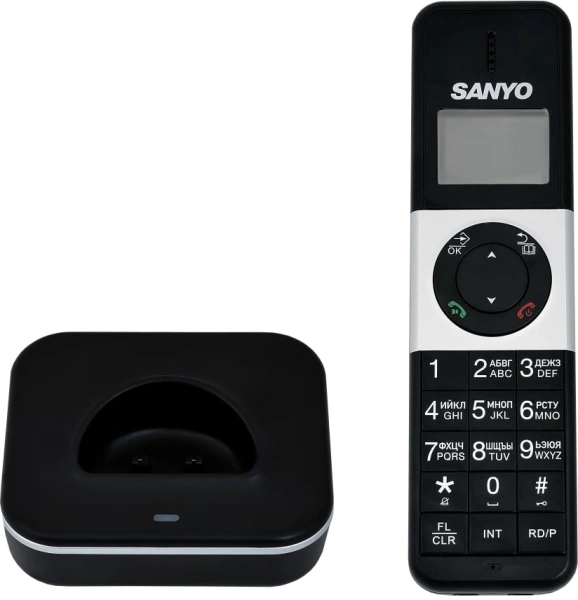 Р/Телефон Dect Sanyo RA-SD1102RUS черный АОН