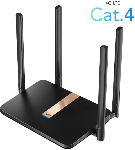 Маршрутизатор Cudy LT500D AC1200 Wi-Fi cat. 4 черный