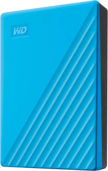 Жесткий диск WD USB 3.0 5Tb WDBPKJ0050BBL-WESN My Passport 2.5" синий