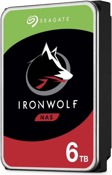 Жесткий диск Seagate SATA-III 6TB ST6000VN006 NAS Ironwolf (5400rpm) 256Mb 3.5"