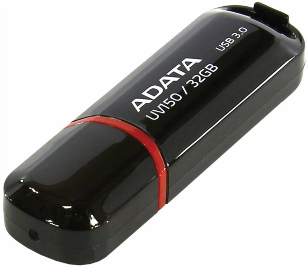 Флеш Диск A-Data 32GB AUV150 AUV150-32G-RBK USB3.0 черный