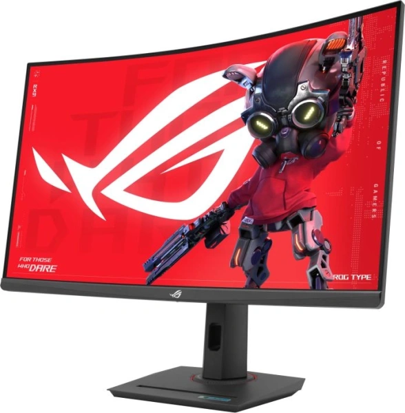 Монитор Asus 31.5" ROG Strix XG32WCS черный VA LED 16:9 HDMI матовая HAS Piv 400cd 178гр/178гр 2560x1440 180Hz DP 2K USB 9.4кг