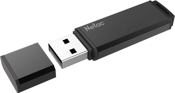 Флеш Диск Netac 256Gb U351 NT03U351N-256G-30BK USB3.0 серый