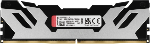 Память DDR5 16GB 7600MHz Kingston KF576C38RS-16 Fury Beast RTL Gaming PC5-60800 CL38 DIMM 288-pin 1.45В single rank с радиатором Ret