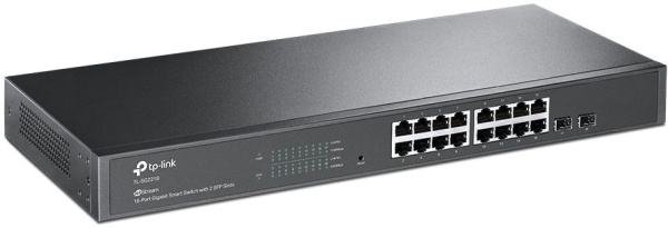 Коммутатор TP-Link SG2218 (L2+) 16x1Гбит/с 2SFP управляемый