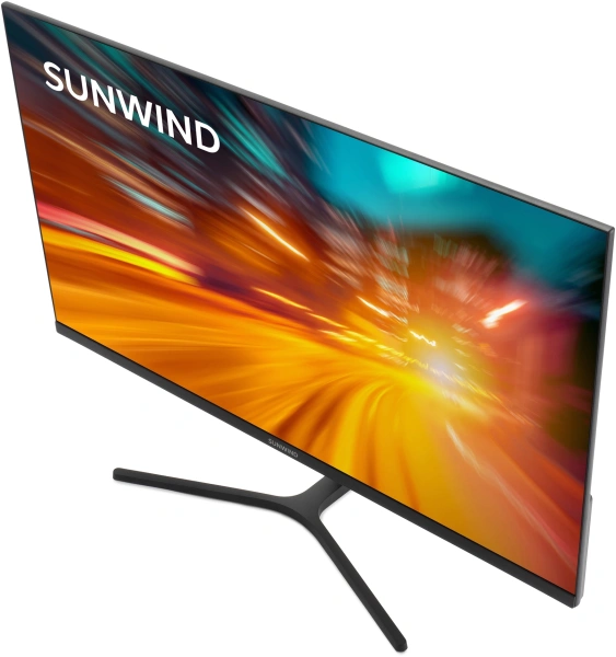 Монитор SunWind 27" SM-27FI223 черный IPS LED 5ms 16:9 HDMI матовая 250cd 178гр/178гр 1920x1080 100Hz FreeSync VGA DP FHD 4.2кг