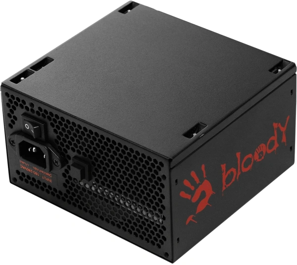 Блок питания Bloody ATX 750W BD-PS750G 80+ gold (20+4pin) APFC 120mm fan color LED 6xSATA Cab Manag RTL