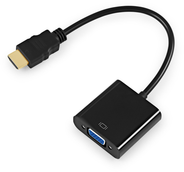 Переходник Buro HDMI-M-VGA-F-WUSB HDMI (m) VGA (f) 0.1м