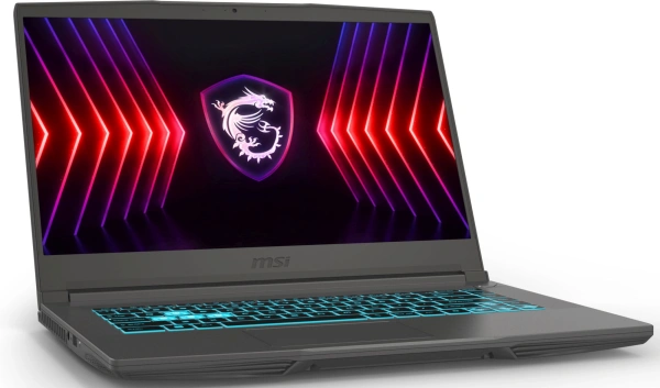 Ноутбук MSI Thin A15 B7UC-283XRU Ryzen 7 7735HS 8Gb SSD512Gb NVIDIA GeForce RTX 3050 4Gb 15.6" IPS FHD (1920x1080) Free DOS grey space WiFi BT Cam (9S7-16RK11-283)