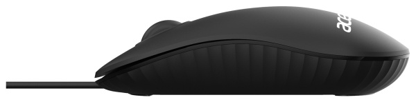 Мышь Acer OMW122 черный оптическая (1200dpi) USB (3but)