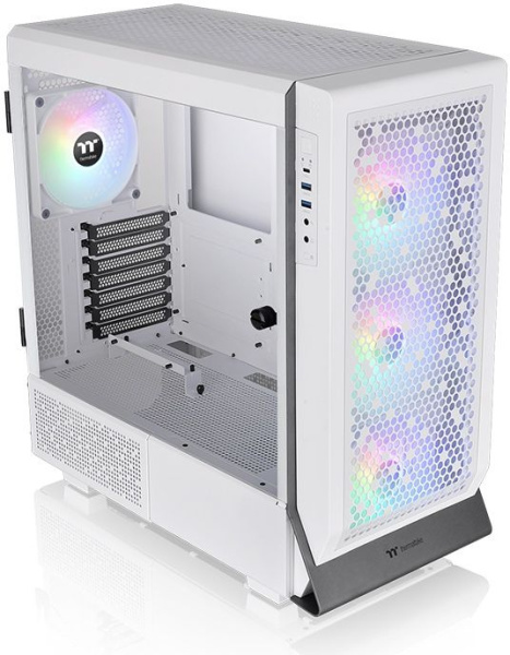 Корпус Thermaltake Ceres 500 TG ARGB белый без БП ATX 7x120mm 7x140mm 2xUSB3.0 audio bott PSU