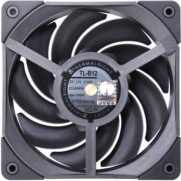 Вентилятор Thermalright TL-B12 4-pin 28.1dB 205gr Ret