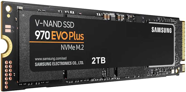 Накопитель SSD Samsung PCI-E 3.0 x4 2Tb MZ-V7S2T0BW 970 EVO Plus M.2 2280