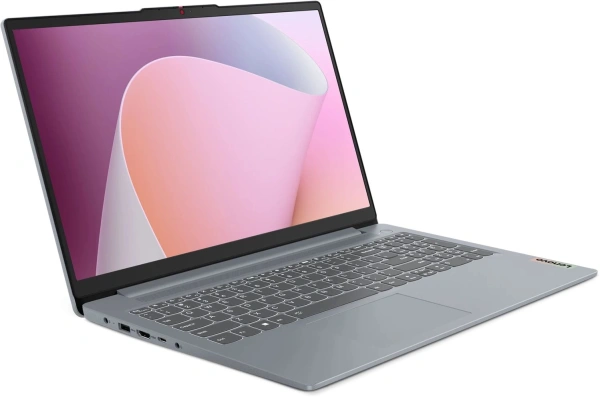 Ноутбук Lenovo IdeaPad Slim 3 15AMN8 Ryzen 5 7520U 8Gb SSD512Gb AMD Radeon 610M 15.6" IPS FHD (1920x1080) Windows 11 Home grey WiFi BT Cam (82XQ00JCRK)