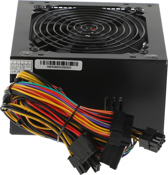 Блок питания Accord ATX 450W ACC-450W-12 (20+4pin) 120mm fan 4xSATA