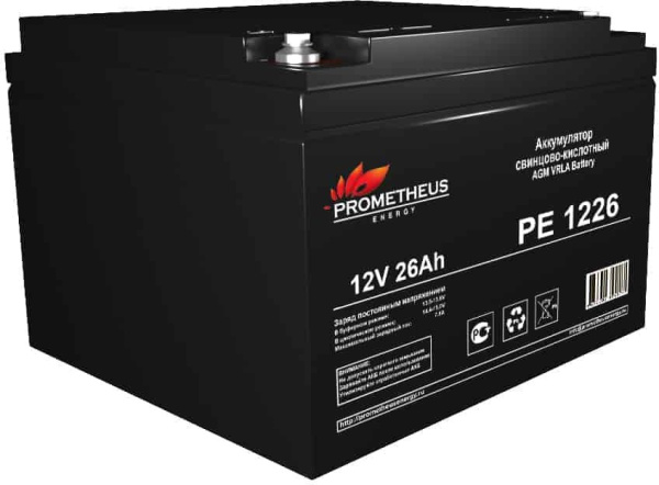 Батарея для ИБП Prometheus Energy PE 1226 12В 26Ач