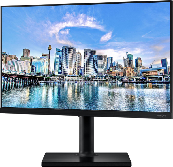 Монитор Samsung 24" F24T450FZI черный IPS LED 16:9 HDMI M/M матовая HAS Piv 250cd 178гр/178гр 1920x1080 75Hz DP FHD USB 4кг