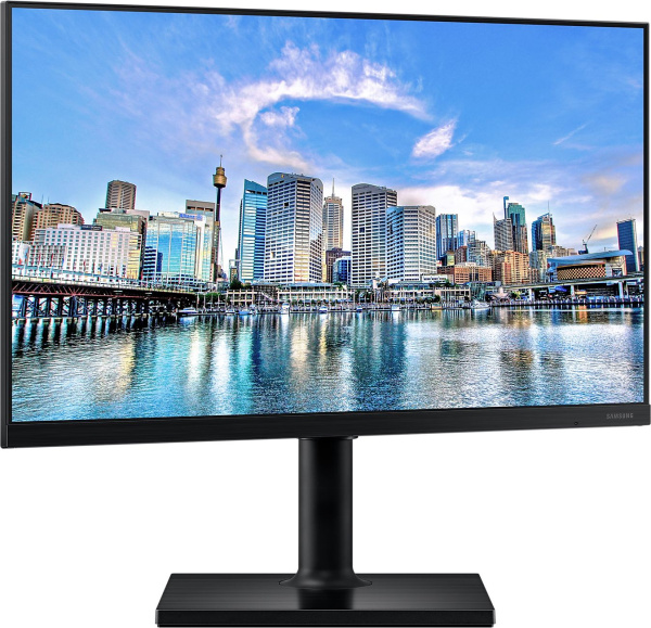 Монитор Samsung 24" F24T450FZI черный IPS LED 16:9 HDMI M/M матовая HAS Piv 250cd 178гр/178гр 1920x1080 75Hz DP FHD USB 4кг