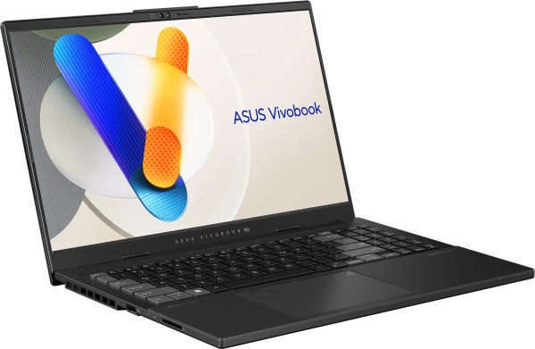 Ноутбук Asus Vivobook Pro 15 OLED N6506MU-MA100 Core Ultra 7 155H 16Gb SSD1Tb NVIDIA GeForce RTX4050 6Gb 15.6" OLED 3K (2880x1620) noOS grey WiFi BT Cam (90NB12Z3-M00570)