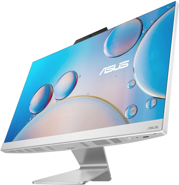 Моноблок Asus F3402WFA-WPC0050 23.8" Full HD Ryzen 5 7520U (2.8) 8Gb SSD512Gb RGr CR noOS GbitEth WiFi BT 90W клавиатура мышь Cam белый 1920x1080