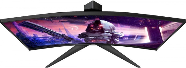 Монитор AOC 23.6" Gaming C24G2AE черный/красный IPS LED 1ms 16:9 HDMI M/M матовая 250cd 178гр/178гр 1920x1080 165Hz VGA DP FHD 3.84кг