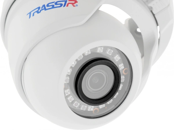 Камера видеонаблюдения IP Trassir TR-D2S5-noPoE v2 3.6-3.6мм цв. корп.:белый