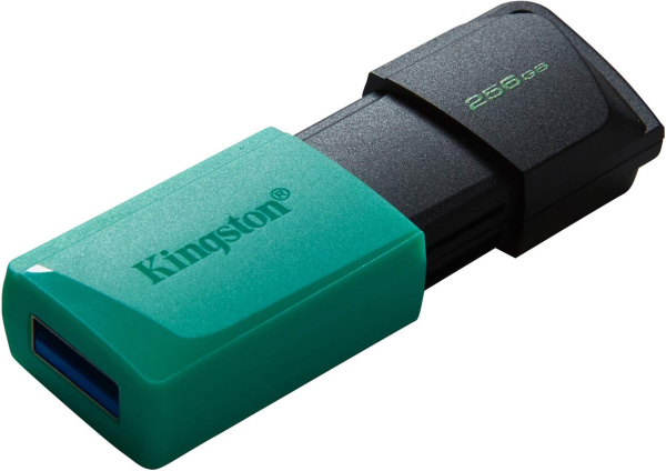 Флеш Диск Kingston 256Gb DataTraveler Exodia M DTXM/256GB USB3.0 черный/зеленый