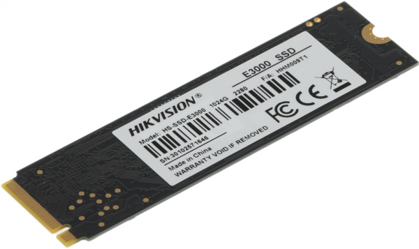 Накопитель SSD Hikvision PCIe 3.0 x4 1TB HS-SSD-E3000/1024G HS-SSD-E3000/1024G Hiksemi E3000 M.2 2280