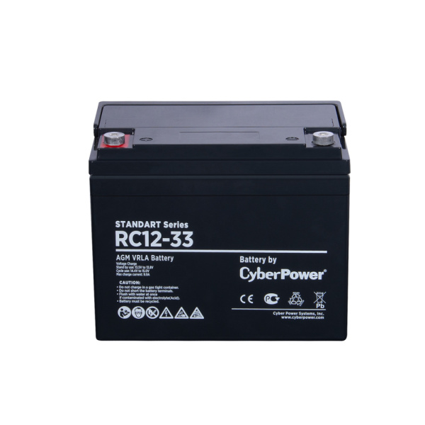 Аккумуляторная батарея CyberPower RC12-33 12В 33 Ач