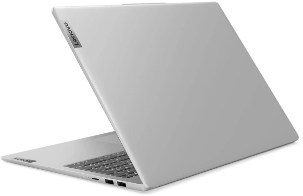 Ноутбук Lenovo IdeaPad Slim 5 16ABR8 Ryzen 5 7430U 16Gb SSD512Gb AMD Radeon 16" IPS WUXGA (1920x1200) noOS l.grey WiFi BT Cam (82XG0096RK)