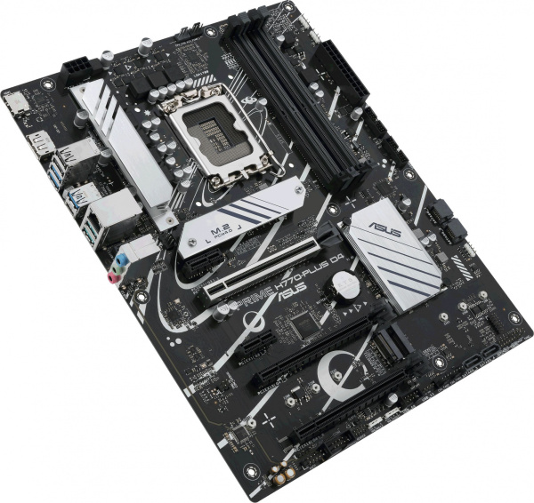 Материнская плата Asus PRIME H770-PLUS D4 Soc-1700 Intel H770 4xDDR4 ATX AC`97 8ch(7.1) 2.5Gg RAID+HDMI+DP