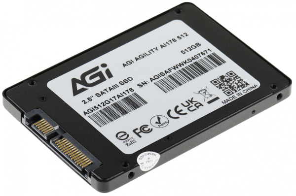 Накопитель SSD AGi SATA-III 512GB AGI512G17AI178 AI178 2.5"