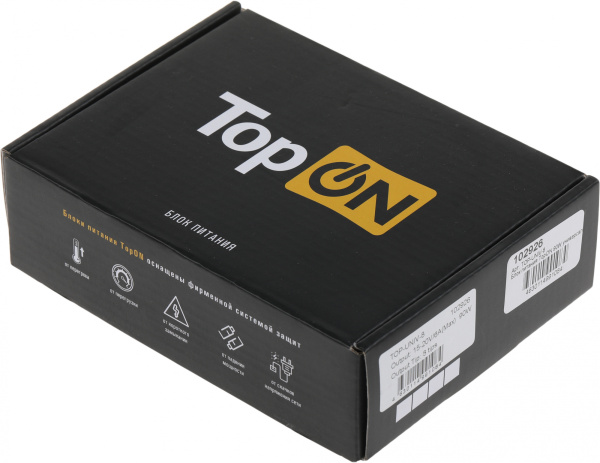 Блок питания TopON 102926 90W 15V-20V 8-connectors 6A от бытовой электросети