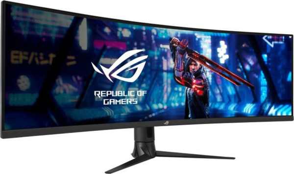 Монитор Asus 49" ROG Strix XG49WCR черный VA LED 1ms 32:9 HDMI матовая HAS Piv 450cd 178гр/178гр 5120x1440 165Hz DP DQ USB 14.92кг