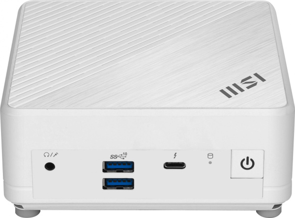 Неттоп MSI Cubi 5 12M-031BRU i5 1235U (1.3) Iris Xe noOS 2xGbitEth WiFi BT 65W белый (936-B0A812-218)