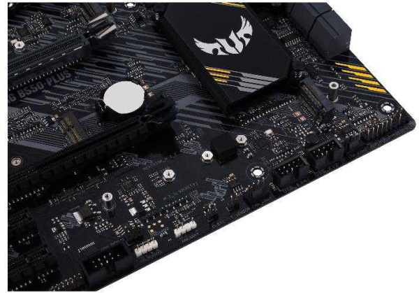 Материнская плата Asus TUF GAMING B550-PLUS Soc-AM4 AMD B550 4xDDR4 ATX AC`97 8ch(7.1) 2.5Gg RAID+HDMI+DP