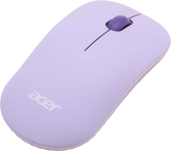 Клавиатура + мышь Acer OCC205 клав:фиолетовый мышь:фиолетовый USB беспроводная slim (ZL.ACCEE.00D)