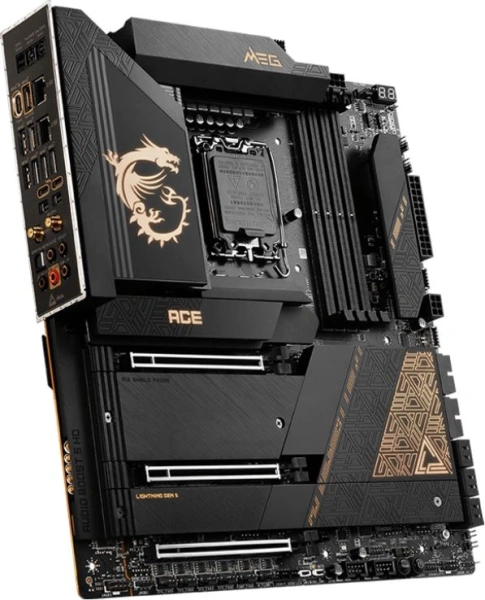 Материнская плата MSI MEG Z790 ACE Soc-1700 Intel Z790 4xDDR5 eATX AC`97 8ch(7.1) 2x2.5Gg RAID+DP