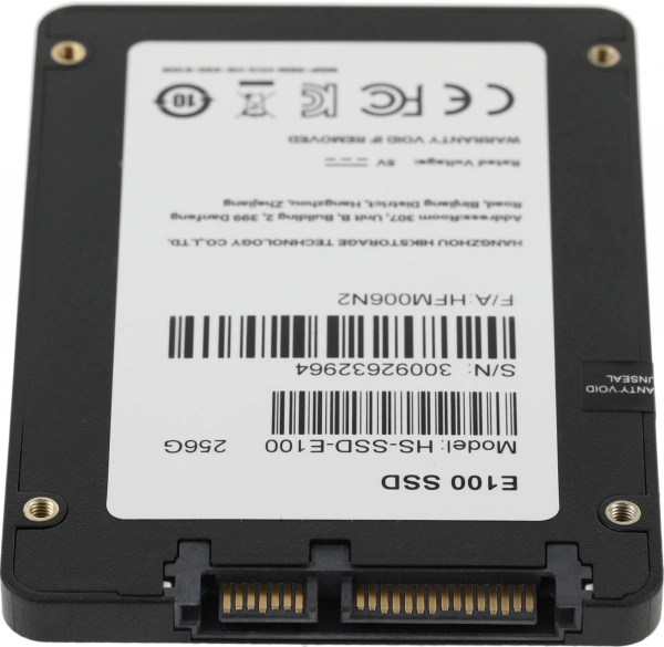 Накопитель SSD Hikvision SATA-III 256GB HS-SSD-E100/256G HS-SSD-E100/256G Hiksemi 2.5"