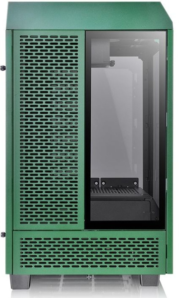 Корпус Thermaltake The Tower 100 Racing Green без БП miniITX 1x120mm 3x140mm 2xUSB3.0 audio bott PSU