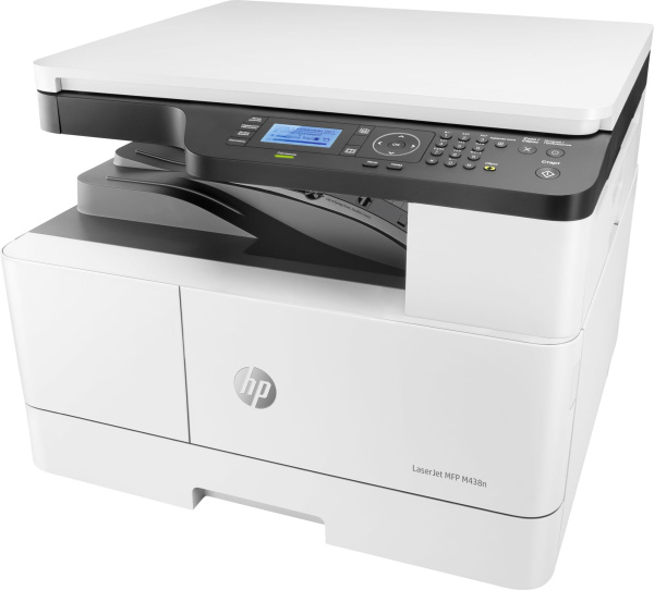 МФУ лазерный HP LaserJet Pro M438n (8AF43A) A3 Net белый/черный