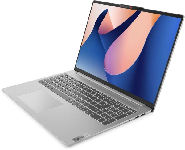 Ноутбук Lenovo IdeaPad Slim 5 16IRL8 Core i7 13620H 16Gb SSD512Gb Intel UHD Graphics 16" IPS WUXGA (1920x1200) Windows 11 Home l.grey WiFi BT Cam (82XF009JRK)