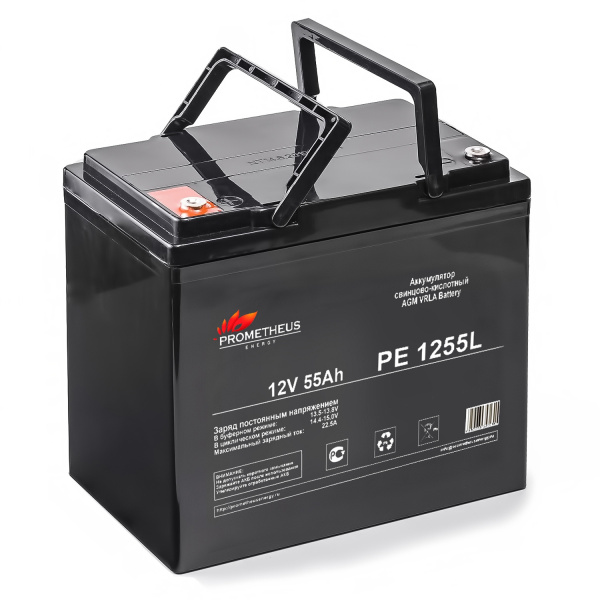 Батарея для ИБП Prometheus Energy PE 1255L 12В 55Ач