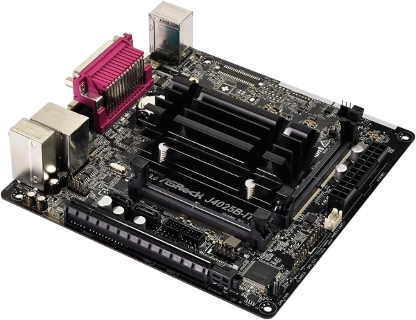 Материнская плата Asrock J4025B-ITX 2xDDR4 mini-ITX AC`97 8ch(7.1) GbLAN+VGA+HDMI