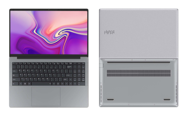 Ноутбук Hiper DZEN MTL1569 Core i5 1135G7 8Gb SSD256Gb Intel Iris Xe graphics 15.6" IPS FHD (1920x1080) Free DOS silver BT Cam