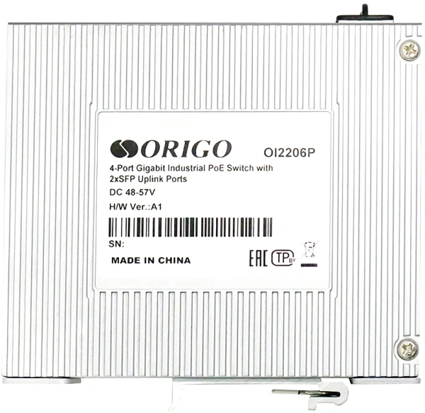 Коммутатор Origo OI2206P/60W OI2206P/60W/A1A 4x1Гбит/с 2SFP 4PoE+ 60W неуправляемый