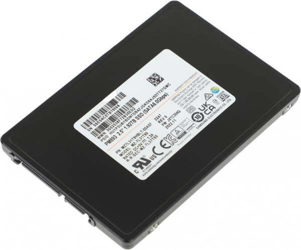 Накопитель SSD Samsung SATA-III 1920GB MZ7L31T9HBLT-00A07 PM893 2.5" 1 DWPD OEM