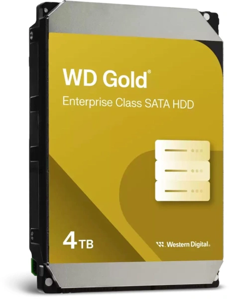 Жесткий диск WD SATA-III 4TB WD4004FRYZ Desktop Gold 512E (7200rpm) 256Mb 3.5"