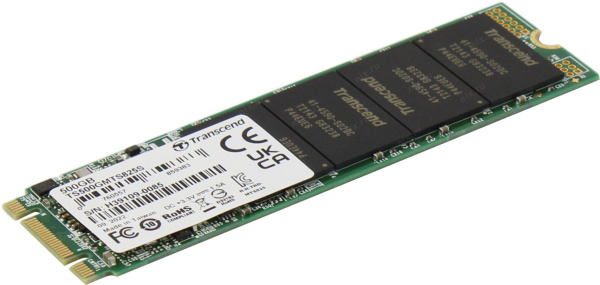 Накопитель SSD Transcend SATA III 500Gb TS500GMTS825S 825S M.2 2280 0.3 DWPD